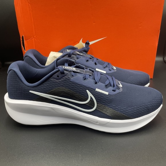 Nike Downshifter 13 Midnight Navy / Pure Platinum FD6454-400 Mens Size 11.5 NEW main image 6